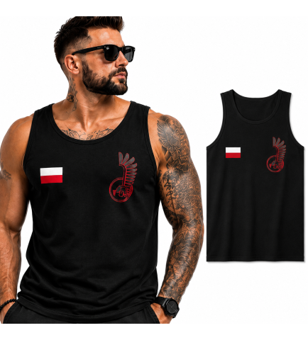 tank-top patriotyczny  Czarne diabły